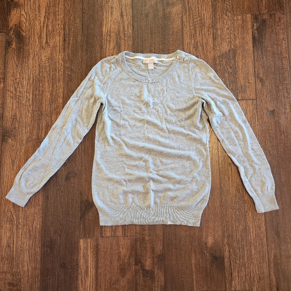 Women's Banana Republic Gray Sweater Medium